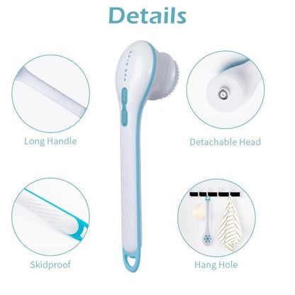 5 - in - 1 Body Brush Massager Set - Lui And Me