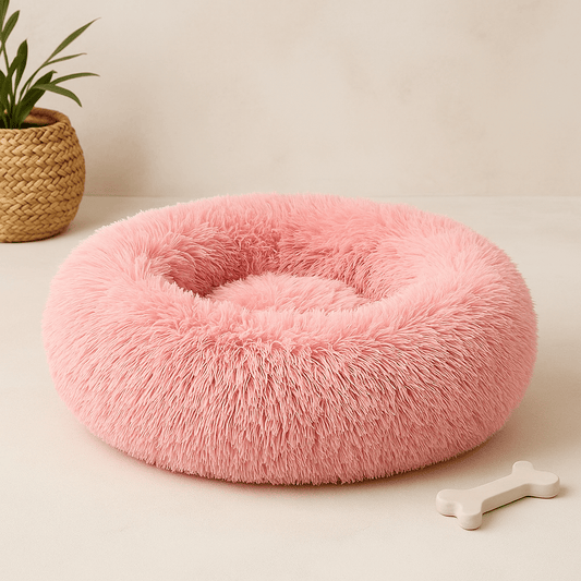 Calming Donut Bed for Dogs & Cats - Lui And Me
