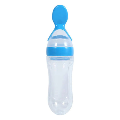 SpoonEase Silicone Baby Feeding Bottle (90ml) - Lui And Me